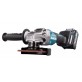 Makita GA023GM201 XGT leņķa slīpmašīna 2x4 Ah MAKPAC